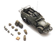 118-6870435 - H0 - US M2A1 halftrack reconnaissance